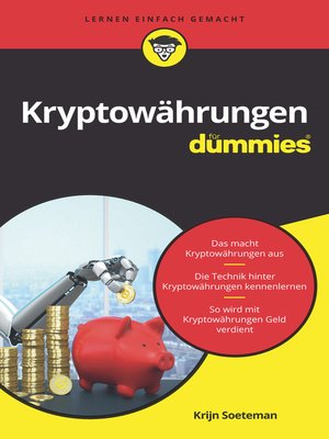 cover image of Kryptow&auml;hrungen f&uuml;r Dummies